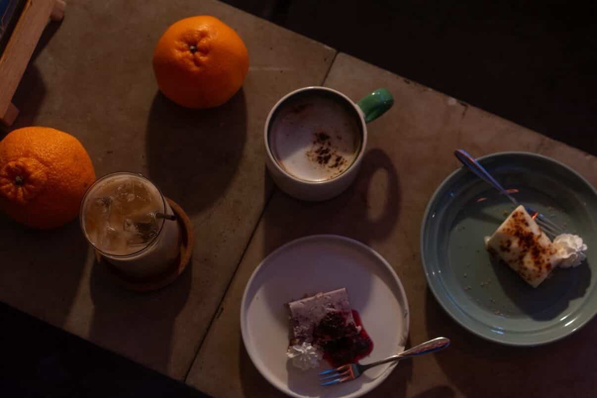 カフェ店内